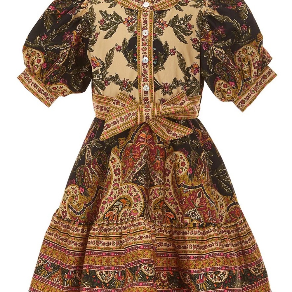 Elegant Floral Kids Formal Dress